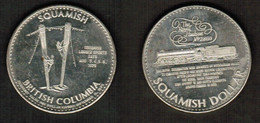 CANADA   1979 SQUAMISH B.C. TRADE DOLLAR (CONDITION AS PER SCAN) (T-147) - Monetary /of Necessity