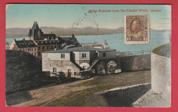 Canada - Quebec -Jebbs Redoubt From The Citadel Walls - 1921  ( Voir Verso ) - Québec - Château Frontenac