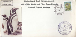 Poolfilatelie > Onderzoeksprogramma's Zuid Afrika Marioneiland 27-V-1979 (9541) - Forschungsprogramme