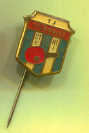 Table Tennis Tischtennis Ping Pong - TJ Vitkovice Czechoslovakia, Vintage Pin  Badge Abzeichen - Table Tennis