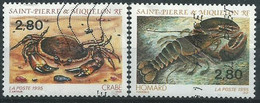 SPM  N° 615 Et 617 Obl. - Used Stamps