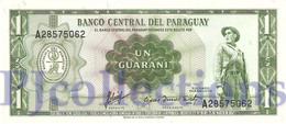 PARAGUAY 1 GUARANI 1952 PICK 193b UNC - Paraguay