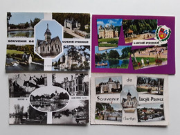 LUCHE PRINGE  4 Cartes Postales Différentes - Luche Pringe