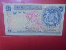 SINGAPOUR 1$ 1967-72 Circuler (L.15) - Singapur