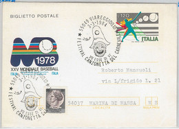 46170 - ITALY - POSTAL HISTORY: STATIONERY CARD  Viareggio 1984 CARNNIVAL - Carnaval