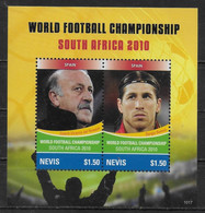 NEVIS  BF 298 * *  Cup 2010     Football  Soccer  Fussball  Espagne Del Bosque Ramos - 2010 – Sud Africa