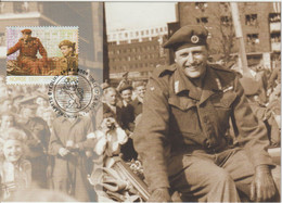 Norway Maximum Card Mi 1537 Great Moments In The Past 100 Years - Crown Prince Olav In Oslo 1945 - 2005 - Maximum Cards & Covers