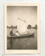 Photographie ,bateau, Voilier, ERIGNE, Maine Et Loire, 1945 - Schiffe