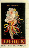 Ancien Petit Calendrier Publicitaire 1932 Illustrateur CAPPIELLO Cappiello * Les Bonbons JACQUIN Rue Pernelle Paris - Petit Format : 1921-40