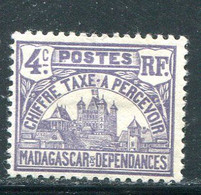 MADAGASCAR- Taxe Y&T N°9- Neuf Avec Charnière * - Timbres-taxe