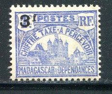 MADAGASCAR- Taxe Y&T N°19- Neuf Sans Charnière ** - Impuestos