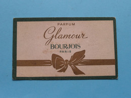 Parfum GLAMOUR Bourjois Paris ( Voir / Zie Photo Pour Detail ) ! - Profumeria Antica (fino Al 1960)
