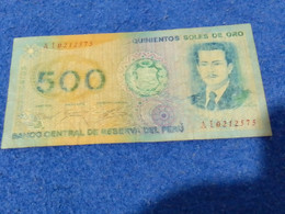 PERU- 500 İNTİS - Pérou