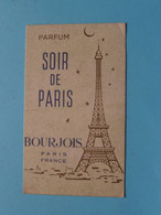 SOIR De PARIS - Bourjois Paris ( Voir / Zie Photo Pour Detail ) ! - Antiguas (hasta 1960)