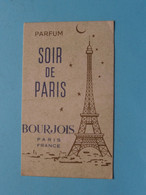 SOIR De PARIS - Bourjois Paris ( Voir / Zie Photo Pour Detail ) ! - Profumeria Antica (fino Al 1960)