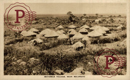 AFRICA. ZIMBABUE. ZIMBABWE. MATABELE VILLAGE. NEAR BULAWAYO. - Simbabwe