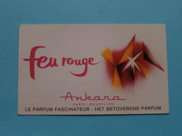 FEU ROUGE - ANKARA Paris ( Voir / Zie Photo Pour Detail ) ! - Antiquariat (bis 1960)