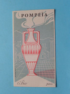 POMPEÏA - L T Piver Paris ( Voir / Zie Photo Pour Detail ) ! - Profumeria Antica (fino Al 1960)