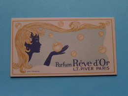 Parfum Rêve D'OR - L T Piver Paris ( Voir / Zie Photo Pour Detail ) ! - Antiguas (hasta 1960)