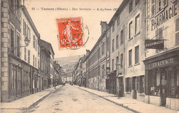 CPA - FRANCE - 69 - TARARE - Rue Serroux - BF PARIS - Pharmacie - Tarare