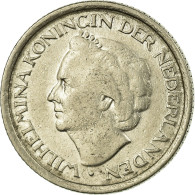 Monnaie, Pays-Bas, Wilhelmina I, 25 Cents, 1948, TB+, Nickel, KM:178 - 25 Centavos