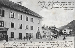 FLEURIER → Grand 'rue / Place De Village Animée Anno 1902    ►RAR◄ - Fleurier