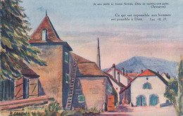 Coppet VD, Dessin De Gruffel Illustrateur, Litho (1827) - Coppet