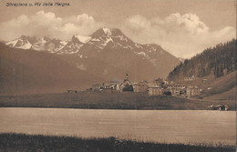 SILVAPLANA → Ansicht über Den See Mit Piz Della Margna, Ca.1920 - Silvaplana