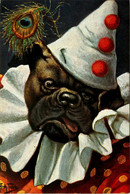 Arthur THIELE * CPA Illustrateur Thiele * Chien Humanisé Clown Circus Clown * Chapeau Hat * Dog * T.S.N Série 806 - Thiele, Arthur