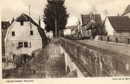 - FENETRANGE  (57) -  Le Pont Sur La Sarre  -22063- - Fénétrange