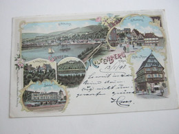 MILTENBERG , Gasthof ,  Schöne Karte  Um 1898 - Miltenberg A. Main