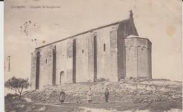 CAUMONT (84) - Chapelle St-Symphorien - Au Dos Tampon : Savonnerie St-Joseph, C. VAGNEUR AVIGNON - état Correct - Caumont Sur Durance