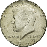 Monnaie, États-Unis, Kennedy Half Dollar, Half Dollar, 1967, U.S. Mint - 1964-…: Kennedy