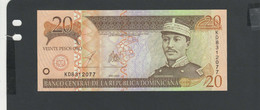 DOMINICAINE - Billet 20 Pesos 2003 Pr/NEUF/AUNC Pick.169 - Dominicaine