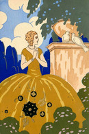 Jugendstil * CPA Illustrateur Italien Italia Art Nouveau Art Déco ARS NOVA  * Style Meschini - 1900-1949