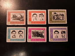 Bulgarie 1966 N°Y&T N°1399 à 1404 Série Complète Neuf Sans Charnière MNH - Ungebraucht