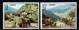 ANDORRA SPAGNOLA - 1977 - EUROPA UNITA: PAESAGGI - MNH - Ungebraucht