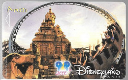 PASS-DISNEY-DISNEYLAND PARIS-2000-INDIANA JONES-V°NARBONI 00/03/TEM-VALIDE  ODYSSEE-TBE - Disney-Pässe