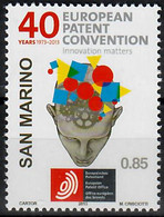 2013 Convenzione Sul Brevetto Europeo Sas 2400 / Mi 2559 / YT 2357 / Sc 1886 MNH / Neuf Sans Charnie / Postfrisch [ls99] - Unused Stamps