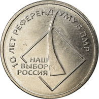 Monnaie, Transnistrie, Rouble, 2016, 10ème Anniversaire Du Référendum, SPL - Moldawien (Moldau)