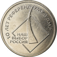 Monnaie, Transnistrie, Rouble, 2016, 10ème Anniversaire Du Référendum, SPL - Moldavia