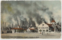 Cpa USA Colorado - Fuel And Iron Co.. Plant. Pueblo, Colo. ( état ) - Autres & Non Classés