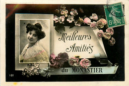 Le Monastier * Souvenir Et Meilleures Amitiés De La Commune * Art Nouveau Jugenstil - Otros & Sin Clasificación