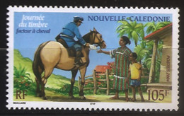 Nouvelle-Calédonie 2004 N° 917 ** Journée Du Timbre, Facteur, Courrier, Cheval, T/T, Tuiles, Case, Selle, Baies, Enfant - Ungebraucht