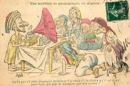 Judaica * Phono Phonographe Alger * Israélite Juifs Judaisme Juif Jew Jewish Jud Juden Juive Juives * Illustrateur ASSUS - Jodendom