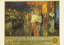 195687Southport, For A Holiday In Wintertime. (Reproductie) - Southport