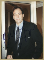 Oliver Stone - American Director - Authentic Signed Original Photo - Paris 1994 - Autographes