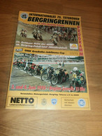 Bergring Teterow 1995 , Bergringrennen , Grasbahn , Programmheft / Programm / Rennprogramm , Program !!! - Motos