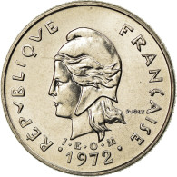 Monnaie, Nouvelle-Calédonie, 10 Francs, 1972, Paris, SPL, Nickel, KM:11 - Nouvelle-Calédonie