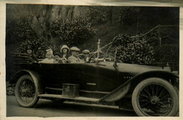 Automobile Ancienne De Marque Type Modèle ? * Carte Photo * Automobiles Auto Voiture * Chauffeur - Voitures De Tourisme